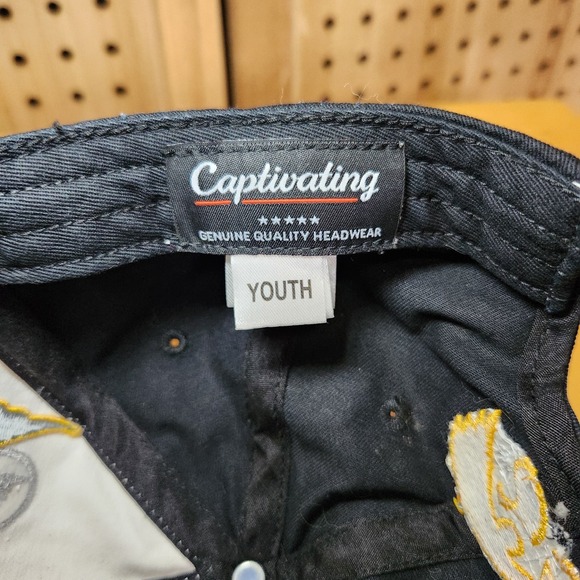 University of Iowa Captivating Headgear Hat Hawkeyes Butterfly Adjustable Cap - Picture 5 of 7